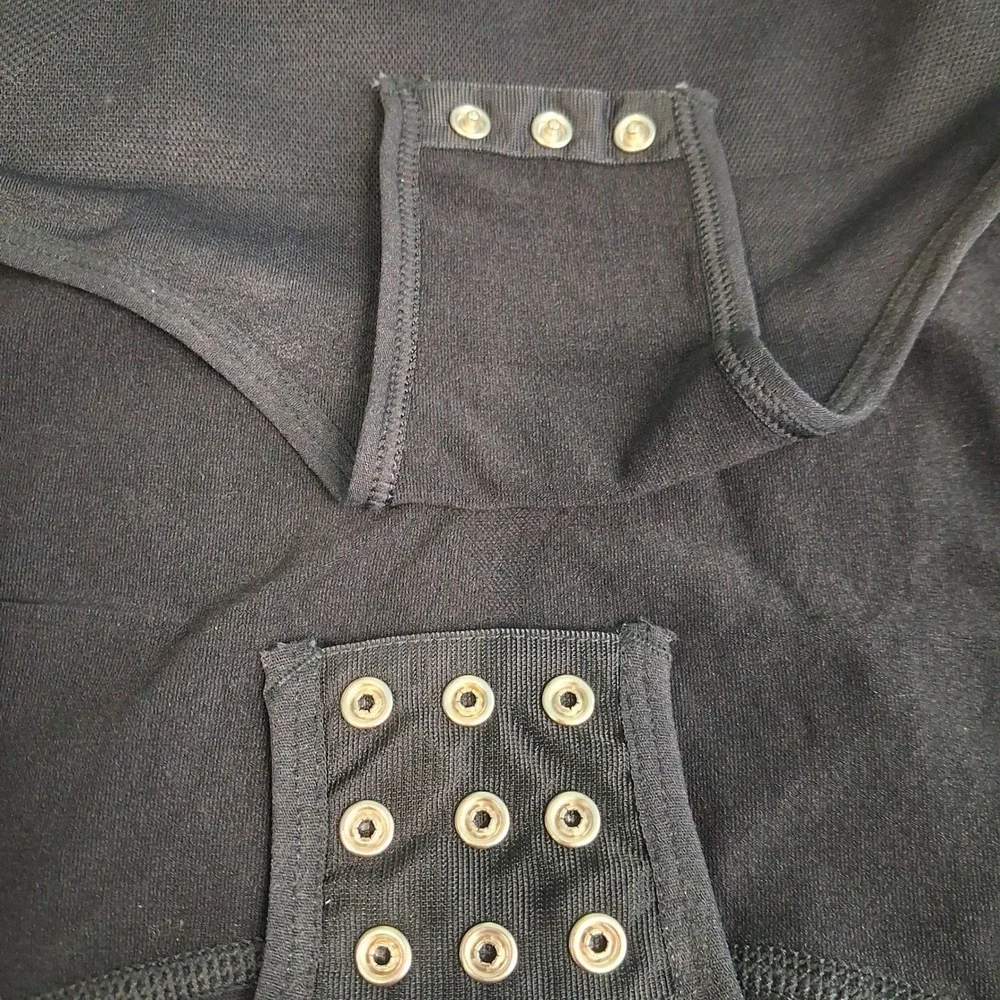 Shapermint Womens Shape Wear Black Compression Snap Bodysuit  Sz S 2 Pack NWT - Picture 7 of 10